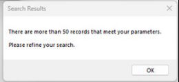 More than 50 records